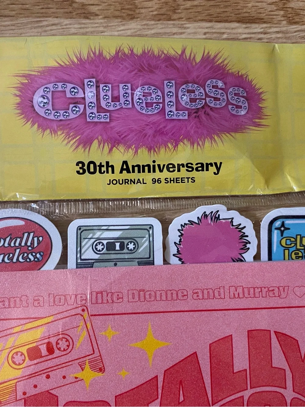 Clueless 'Totally Clueless' 30 Year Anniversary Journal New